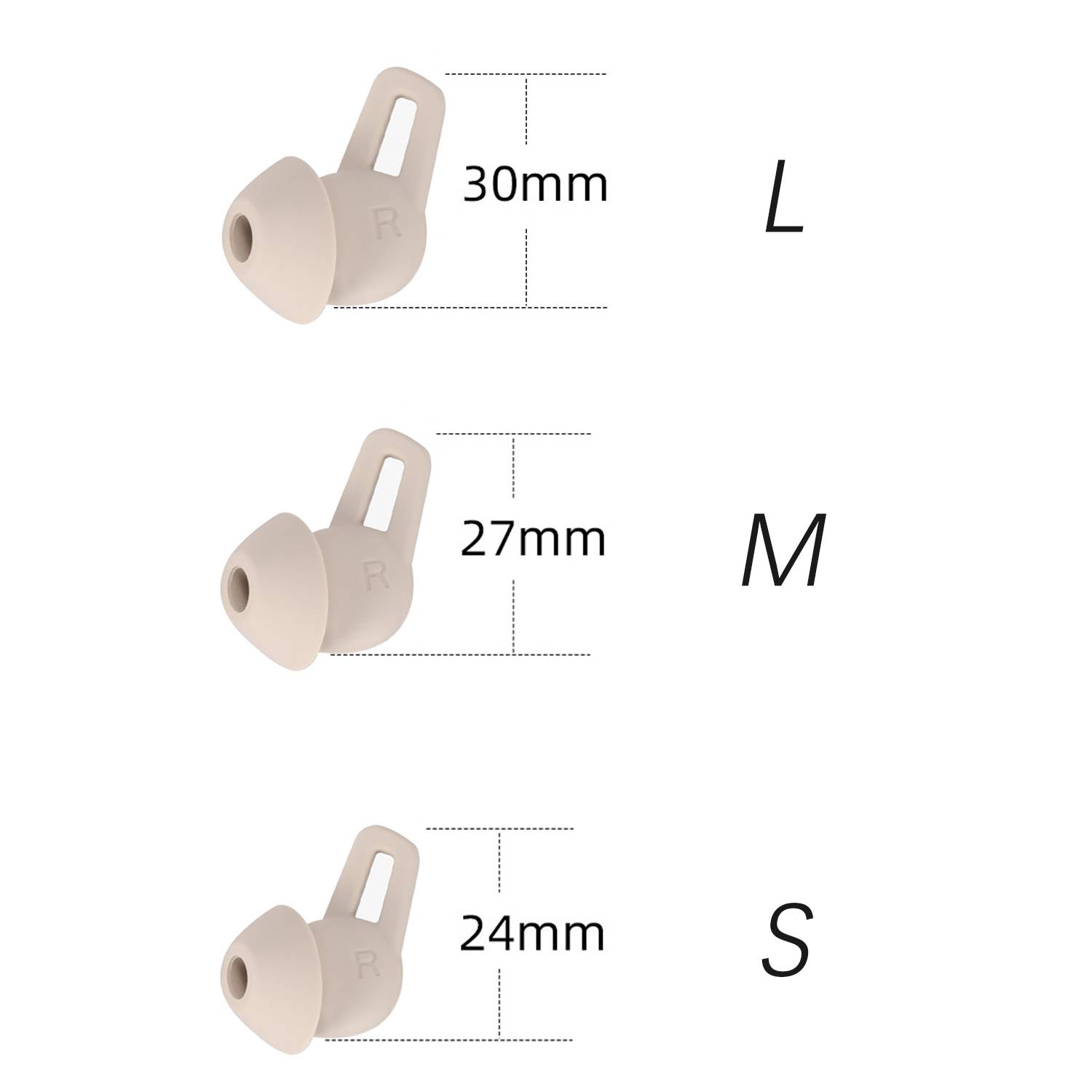 Ersatz-Ohrhörer für Huawei FreeLace Pro White