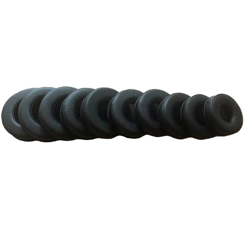 Ohrpolster aus Proteinleder für Kopfhörer 8 cm