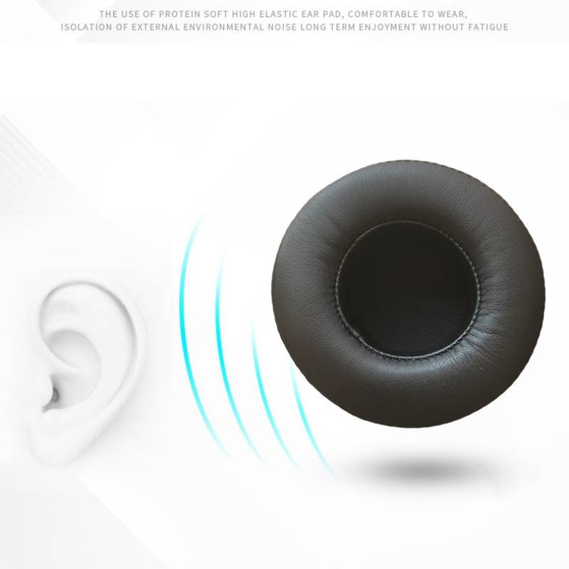 Ohrpolster aus Proteinleder für Kopfhörer 8.5 cm