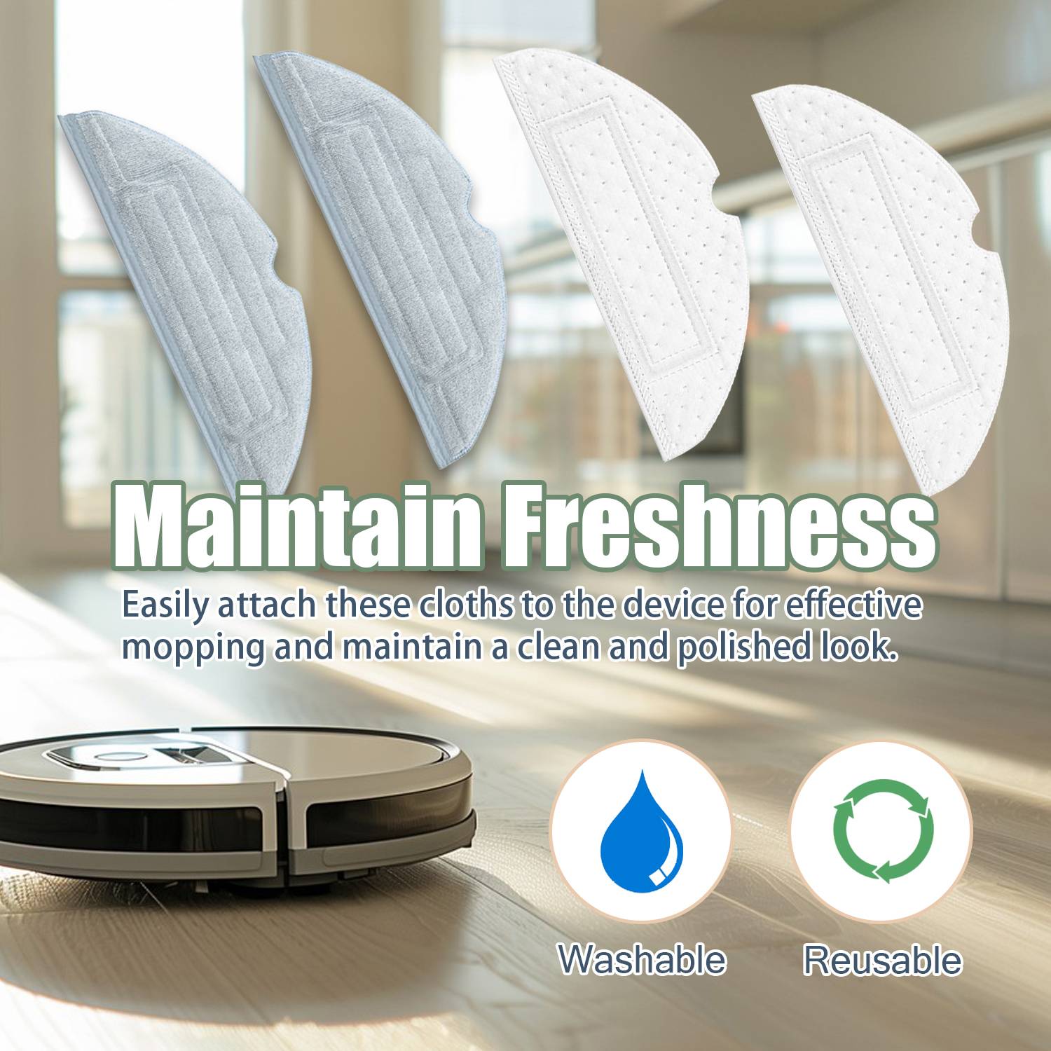 Zubehör Roboterstaubsauger für Xiaomi Roborock S7/MaxV/Ultra/G10S/Pro