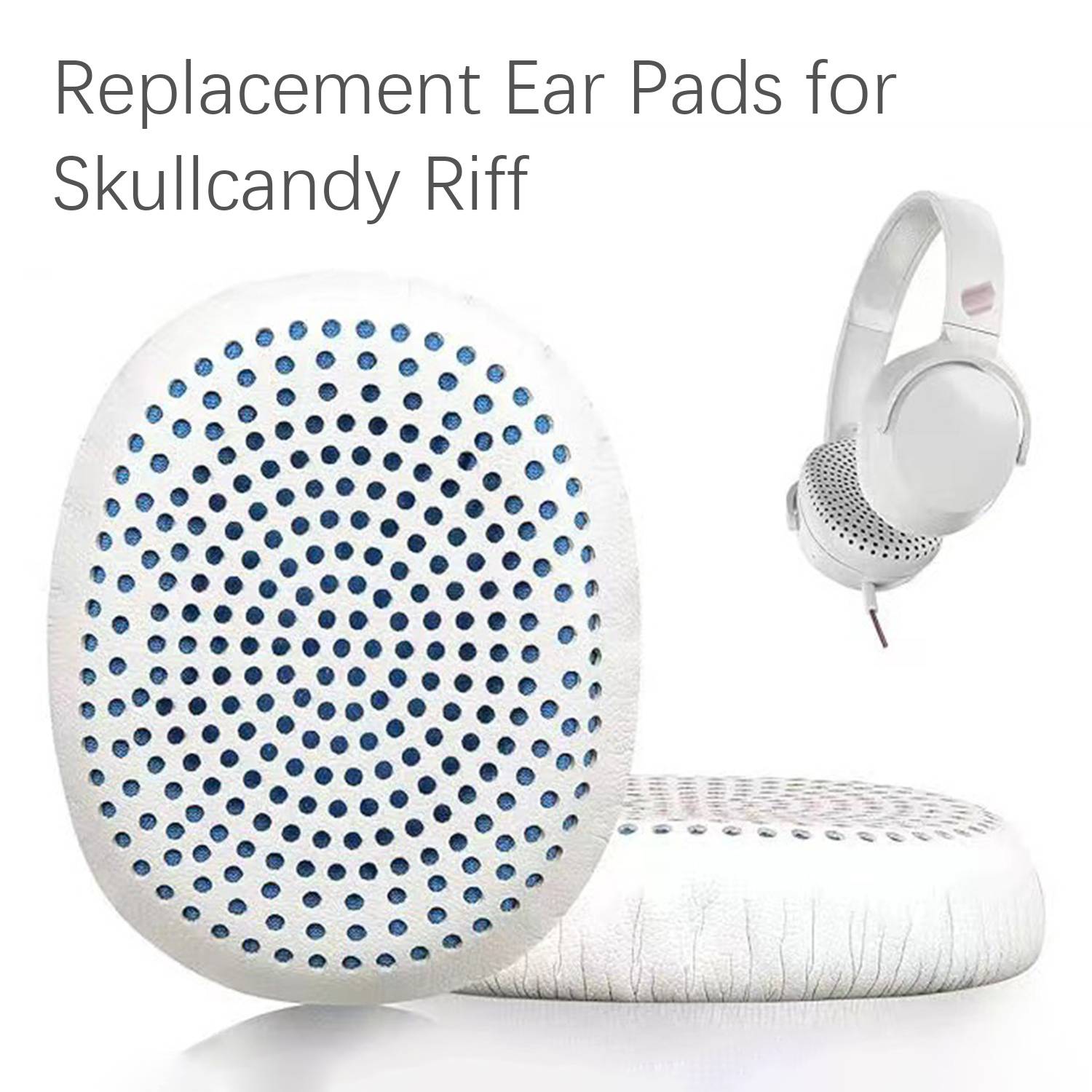 Ersatz-Ohrpolster für Skullcandy Riff White