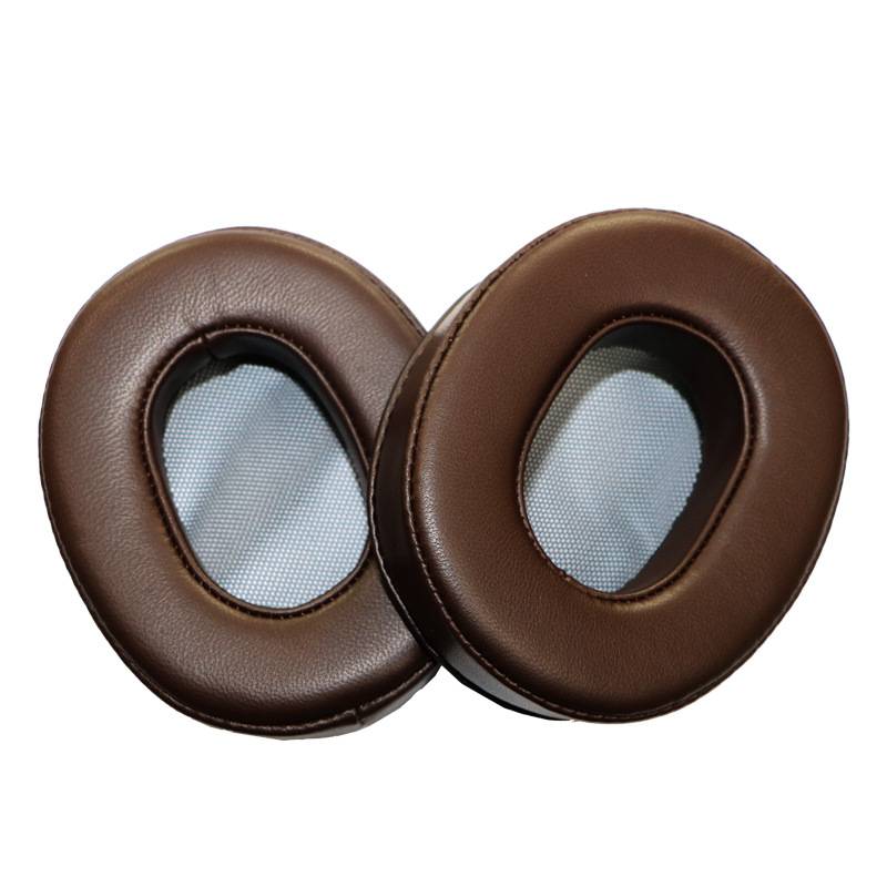 Ohrpolster aus Schaffell für SONY MDR-1ADAC/1ABT/1A1R/1RBT Brown