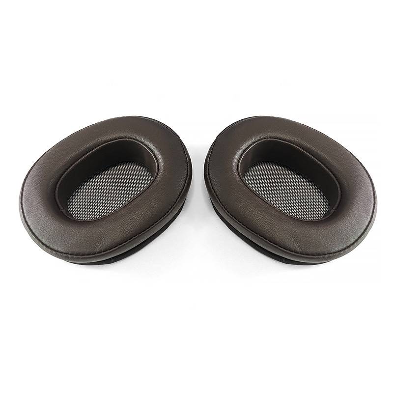 Ohrpolster aus Schaffell für SONY MDR-1ADAC/1ABT/1A1R/1RBT Brown