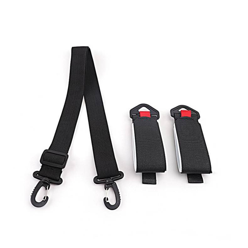 Verstellbarer Ski- und Stockhalter Black