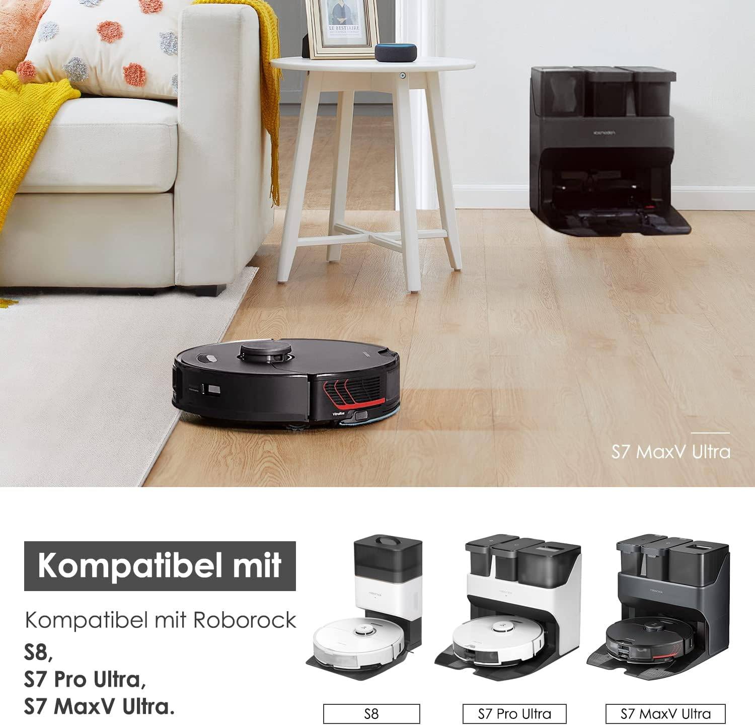 Zubehör für Roboterstaubsauger der Xiaomi Roborock S8/S7/S8+/S7-Serie