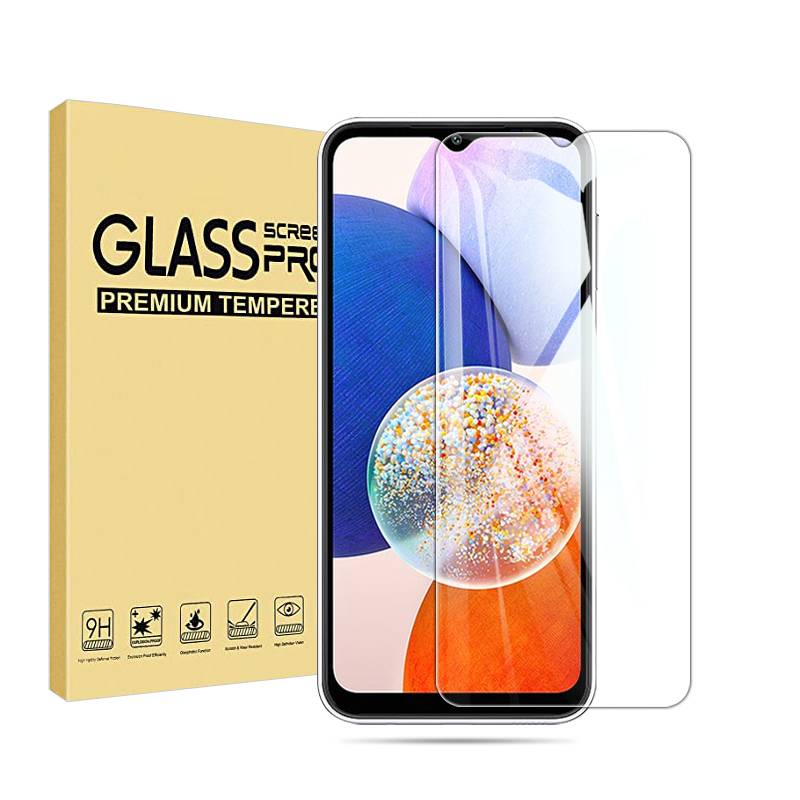 Displayschutz aus gehärtetem Glas für Samsung Galaxy A15 Transparent