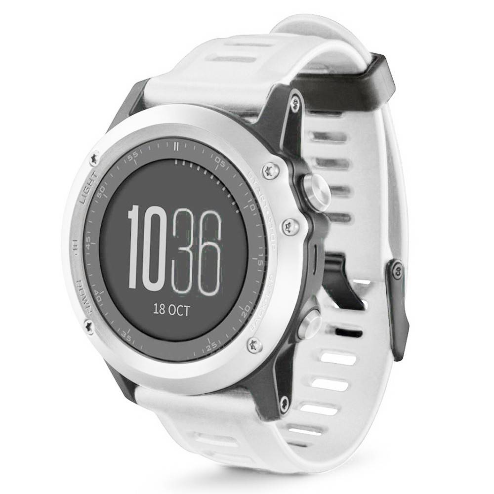 Armband für Garmin Fenix 3 HR/6X GPS/5X Sapphire/Descent MK1 White