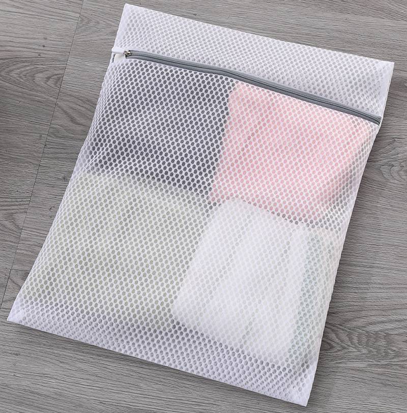 Wäschesack mit Reißverschluss für empfindliche Kleidung White