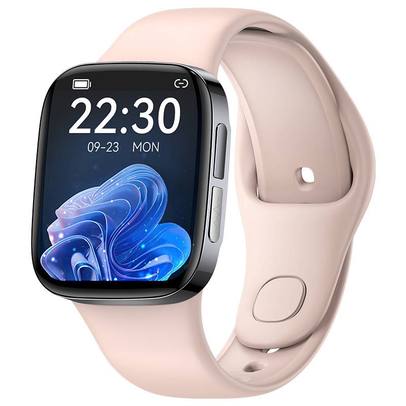 Smartwatch mit Blutdruck, Herzfrequenz Pink