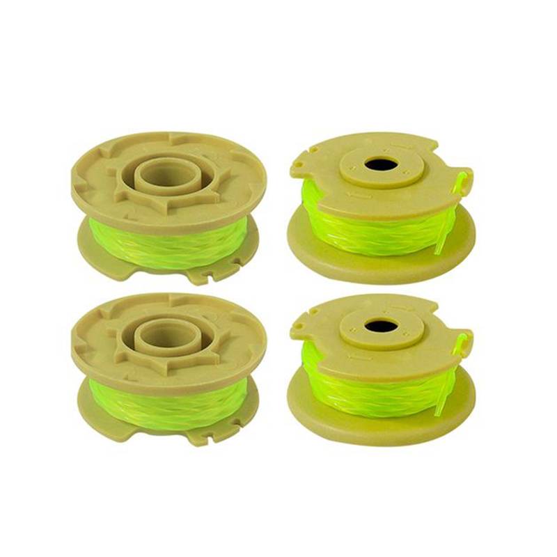 4er-Pack Ersatzspulen für RYOBI Fadenschneider Weed Eater Green