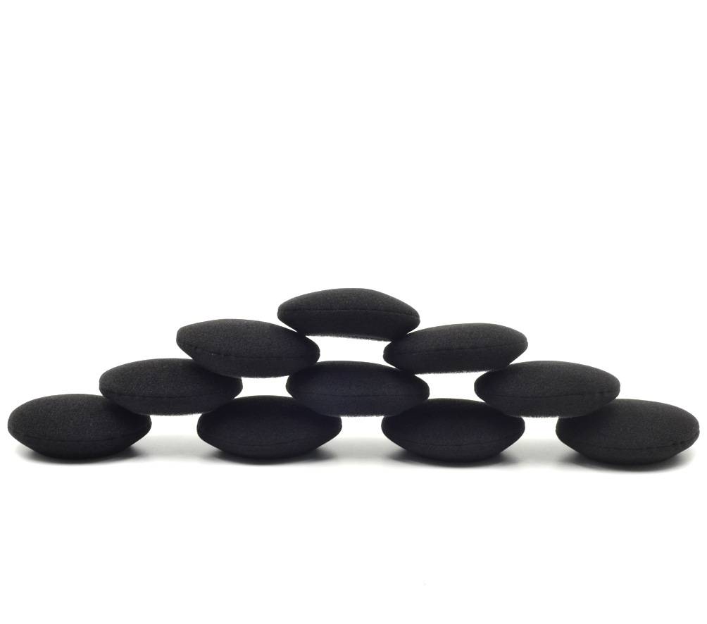 5 Paar Ohrpolster für In-Ear-Kopfhörer Black 48mm