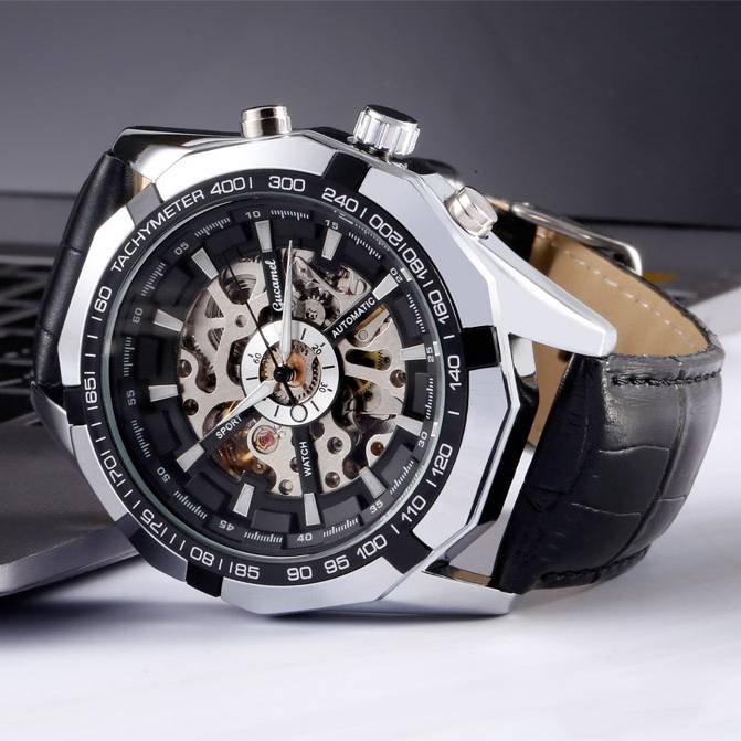 Automatische mechanische Uhr – keine Batterie erforderlich