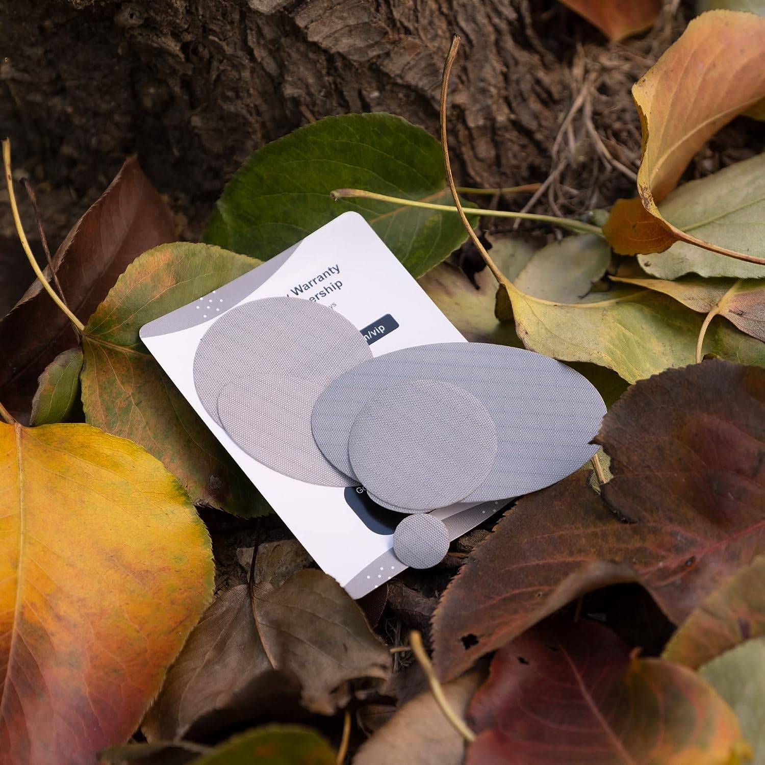 Reparaturflicken selbstklebend und wasserfest 11 Stk Grey