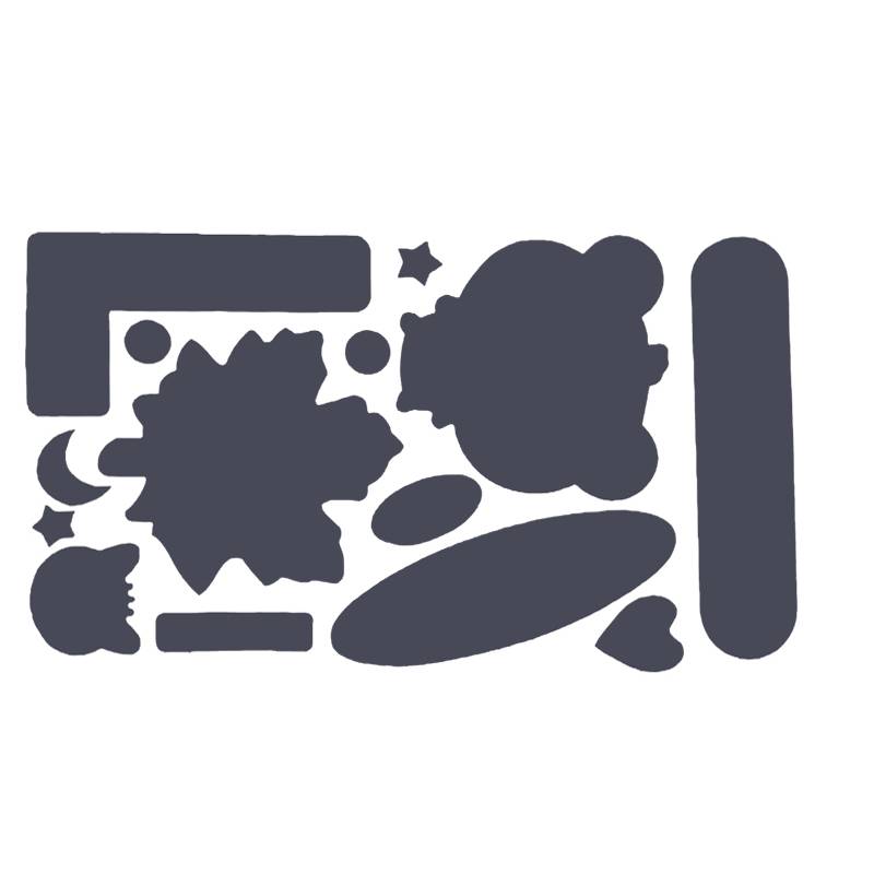 Reparaturflicken für Kleidung DarkGrey