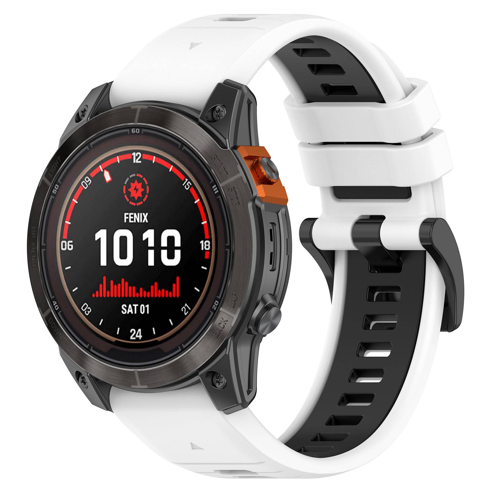 Zweifarbiges Uhrenarmband für Garmin Fenix MultiColor 20 mm