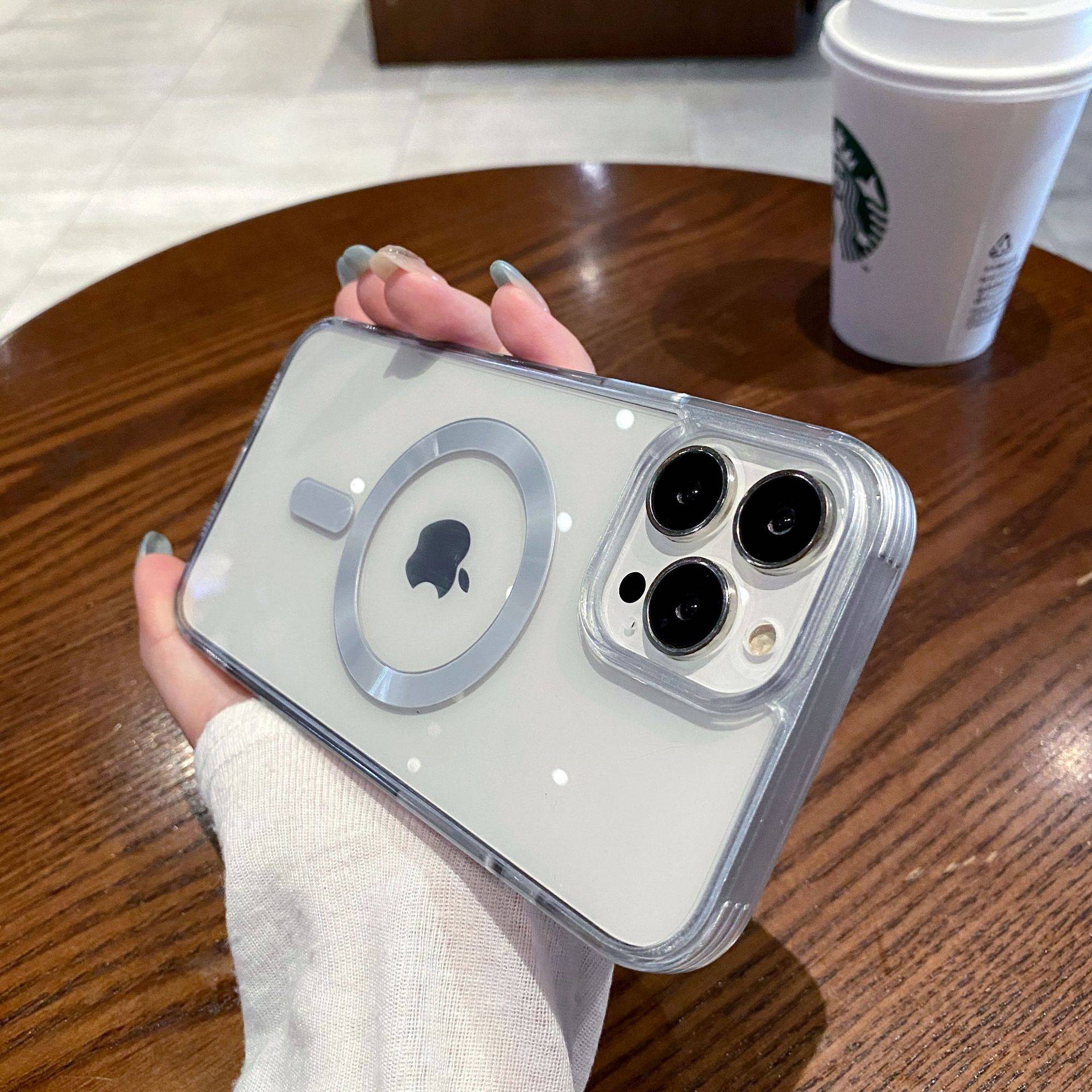 TPU Magnetische Handyhülle MultiColor iPhone 15 Pro