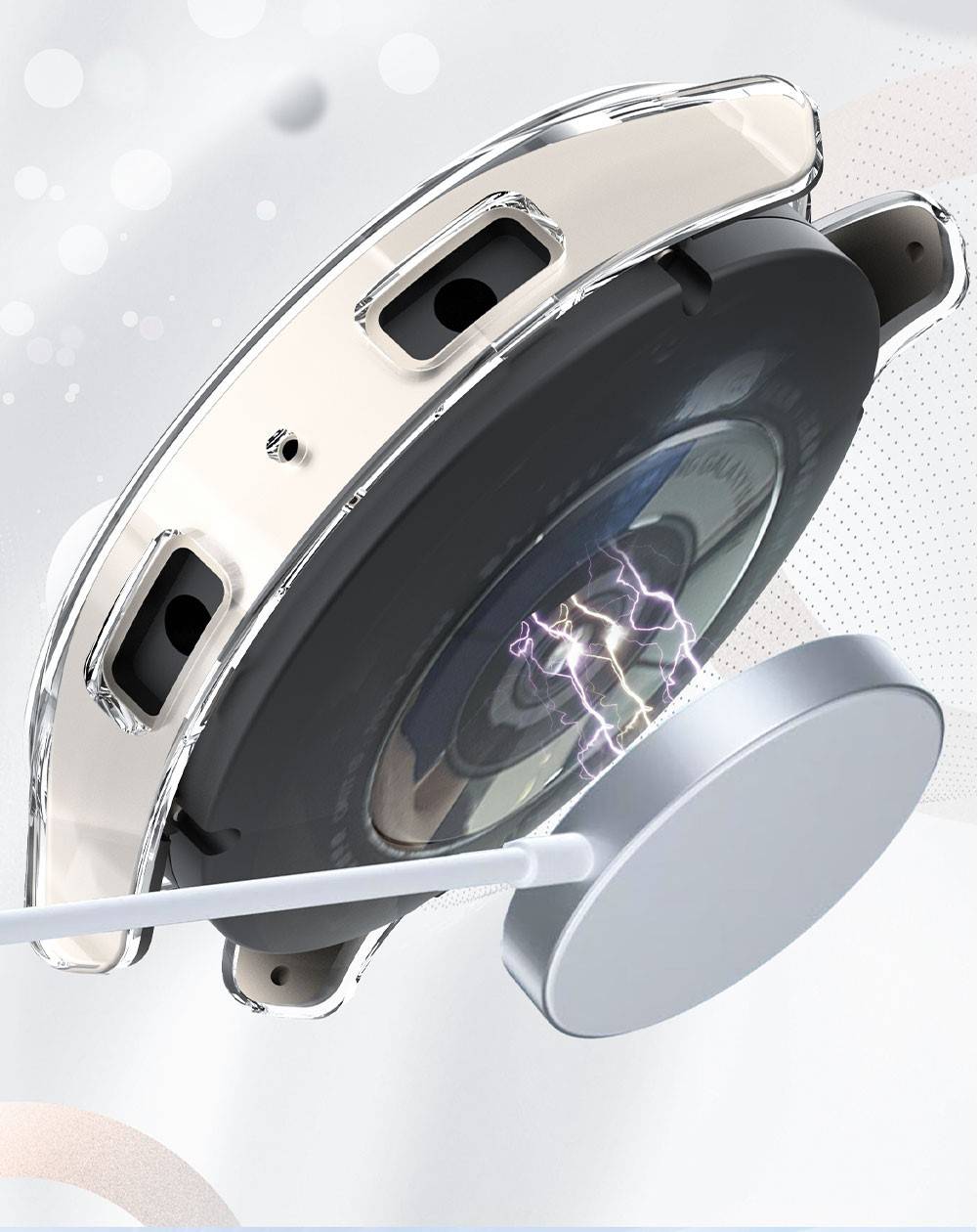 Smart-Watch-Displayschutz für Samsung Galaxy Watch 6 Silver 40 mm