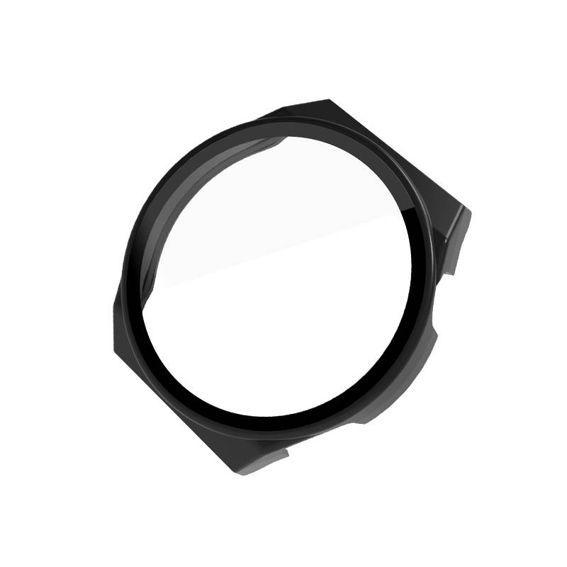 Hülle mit Displayschutz für Huawei Watch GT3 Pro/Porsche (46mm) Black