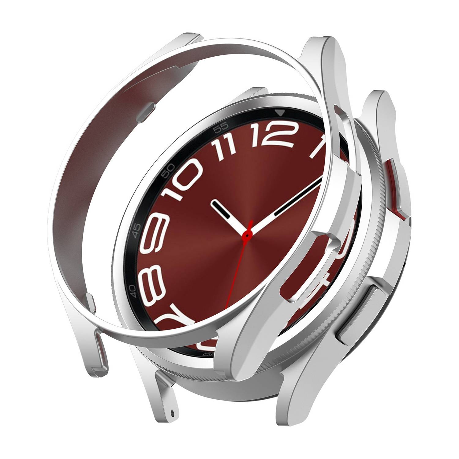 Uhrengehäuse für Samsung Galaxy Watch 6 47 mm Silver