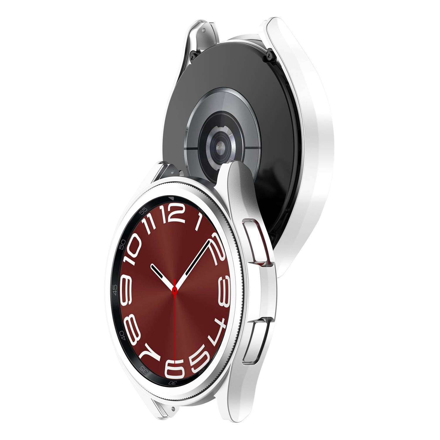 Uhrengehäuse für Samsung Galaxy Watch 6 47 mm Silver