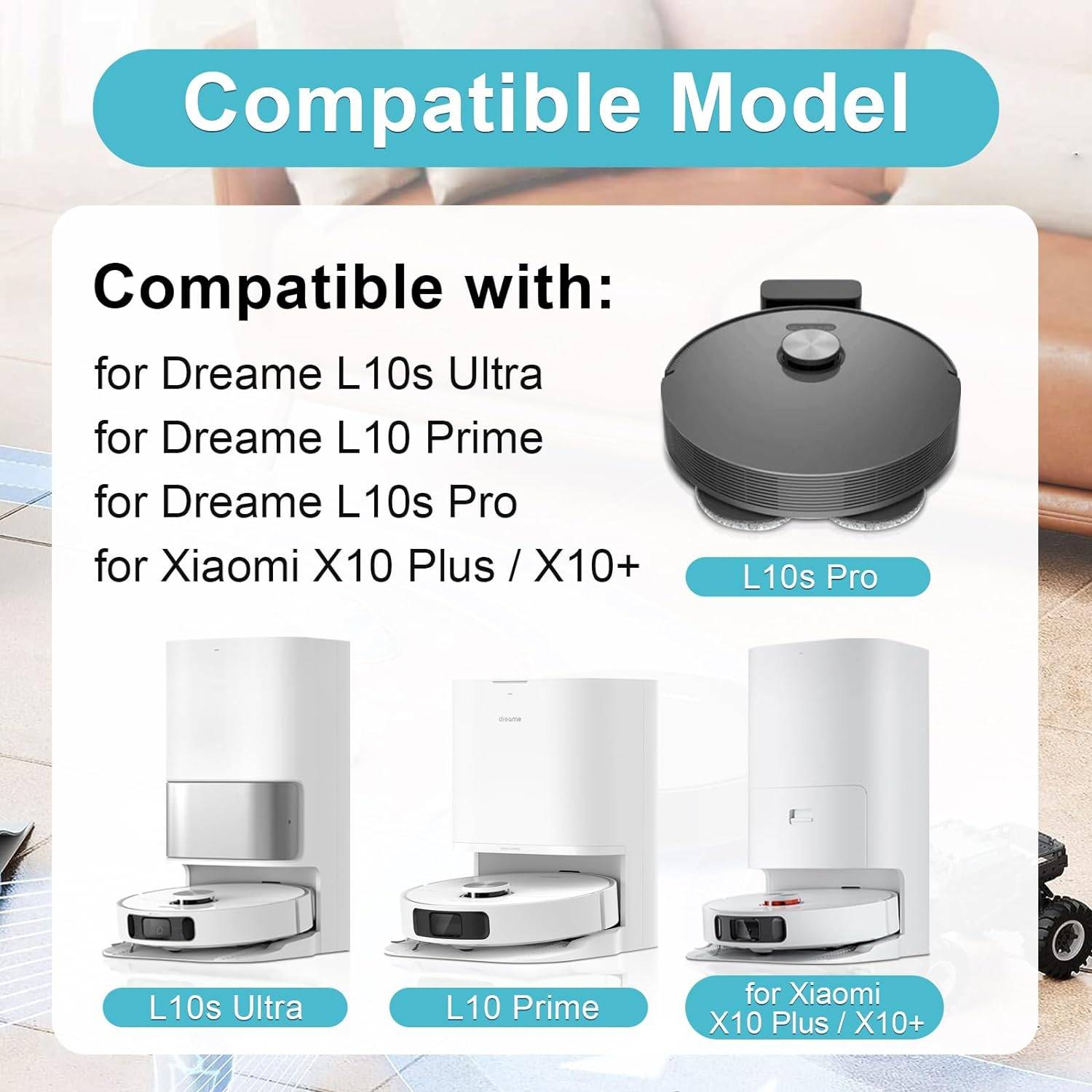 Zubehörset für Dreame L10s Ultra/L10s Pro/L10 Prime