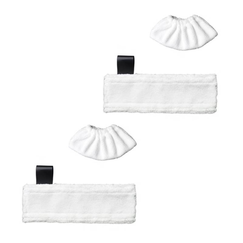 4 Wischpads für Kärcher Dampfreiniger SC2 SC3 SC4 SC5
