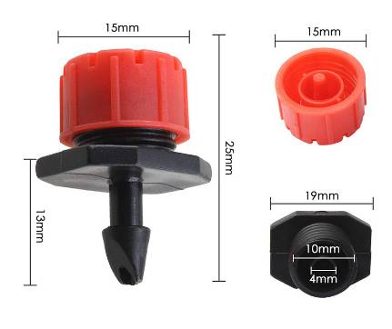 Einstellbare Bewässerungstropfer/-sprinkler