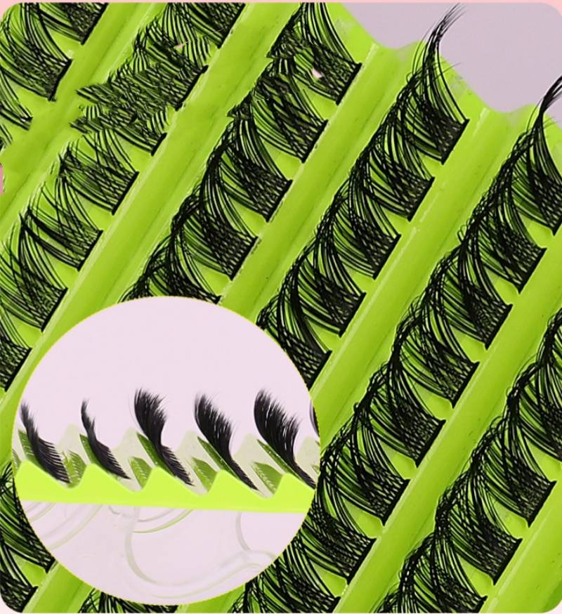 Künstliche Wimpern im Multipack – 120 Cluster MIX04