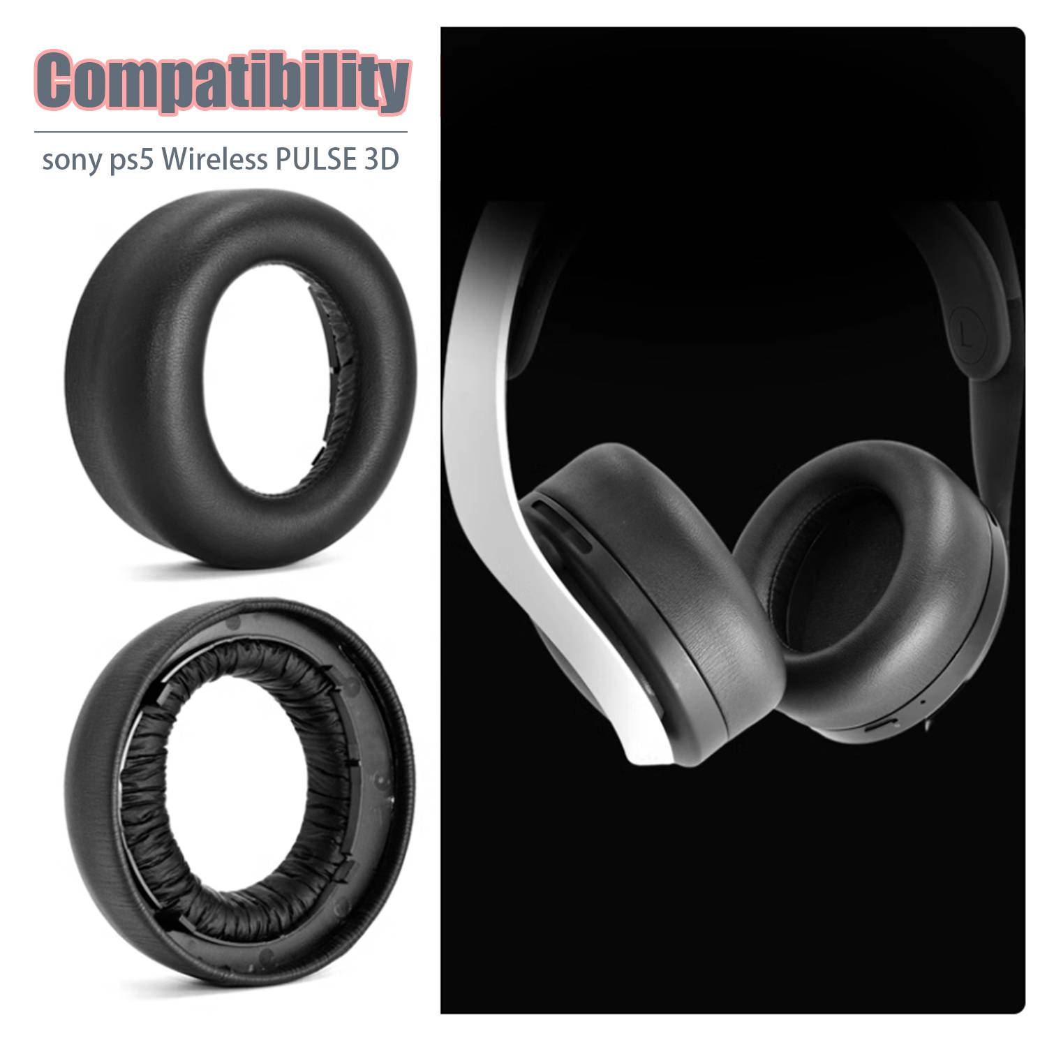 Ohrpolster für Sony PS5 Wireless Pulse 3D Headset
