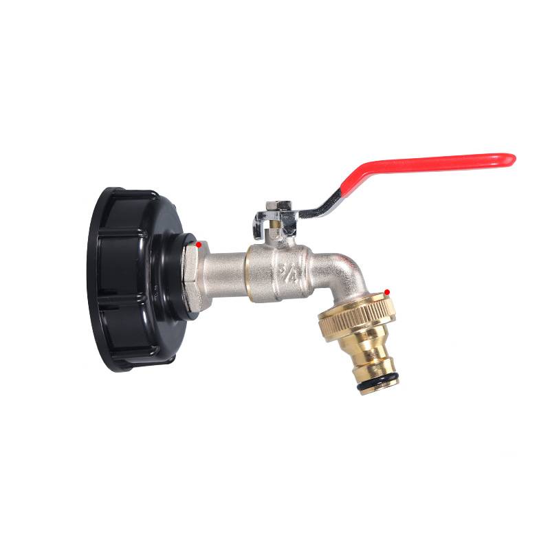 Wasserhahn aus vernickeltem Messing – 3/4 Zoll, S60x6