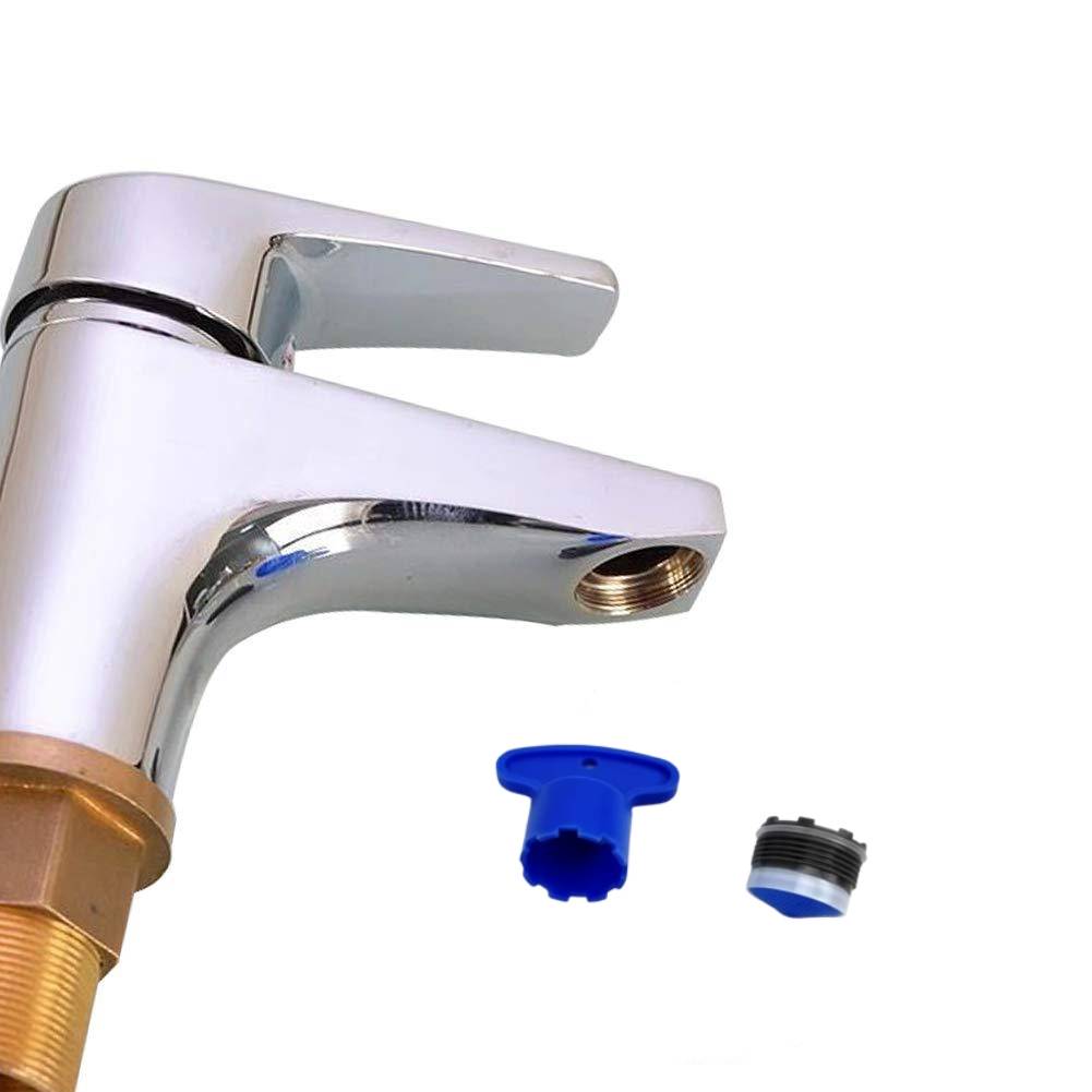 Wasserhahn-Luftsprudler-Schlüssel (Schlüssel + Kern M18,5 (18 mm))