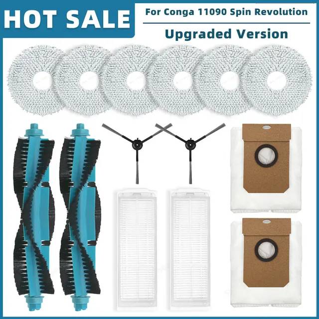 Zubehör für Cecotec Conga 11090 Spin Revolution Saugroboter