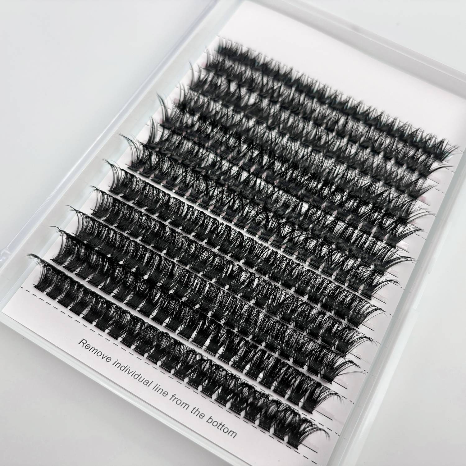 Falsche Wimpern - Französischer Cluster