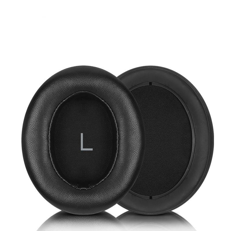 Ohrpolster für Sennheiser Momentum 3 Echtleder Black