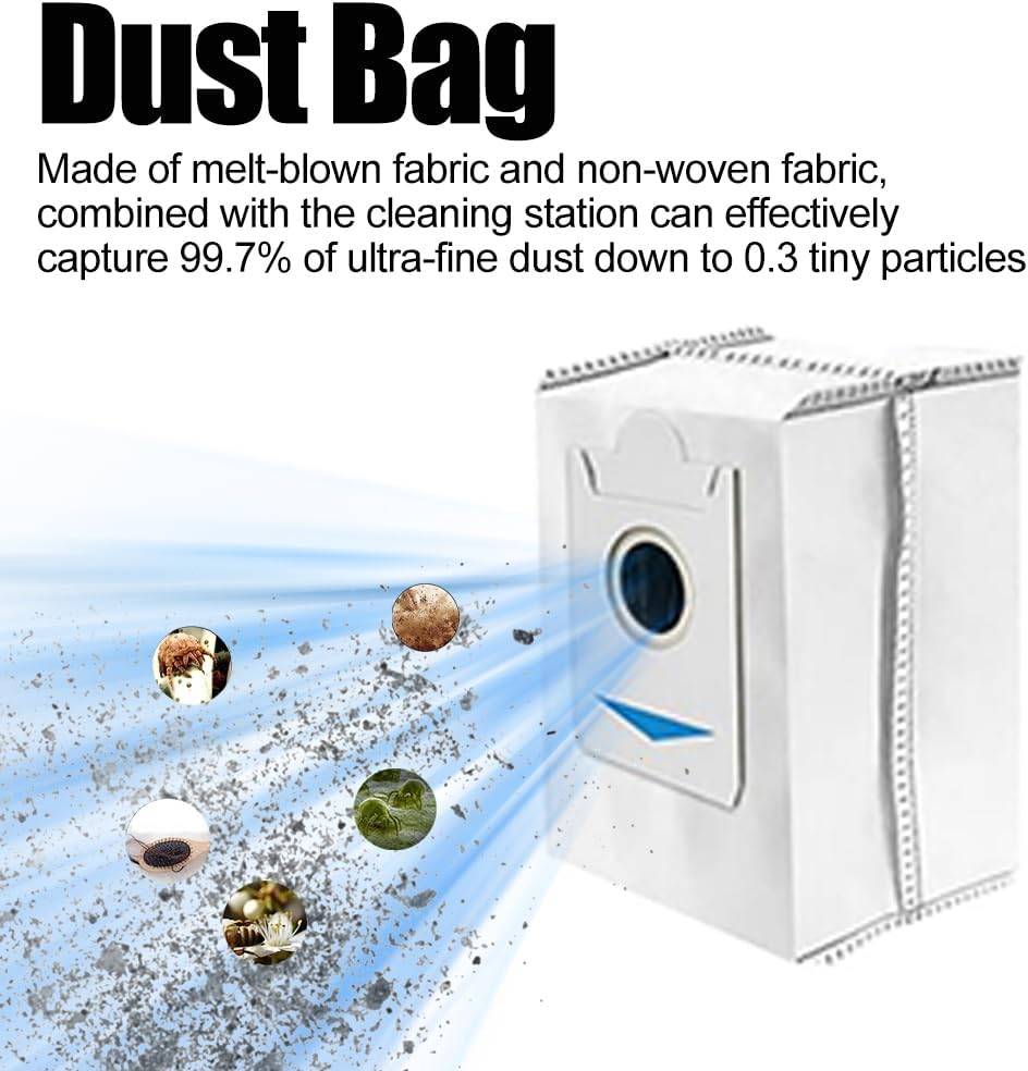 Staubsaugerzubehör für Ecovacs Deebot X2/X2 Pro/X2 Omni/DEX86