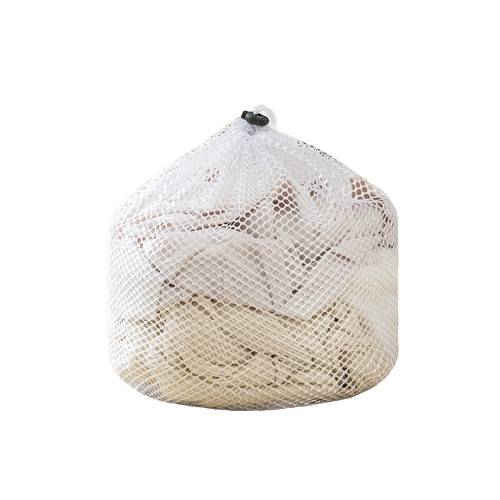 Strapazierfähiger, grobmaschiger Wäschesack im 3er-Pack 50x60 cm