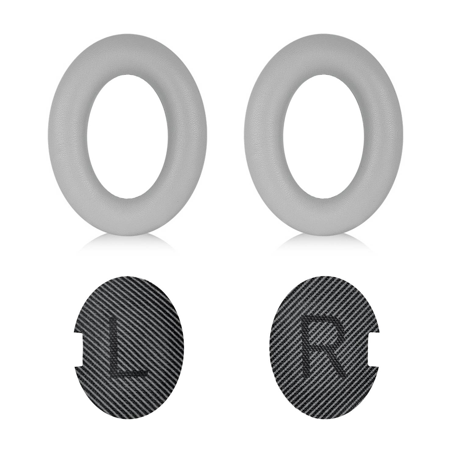 Ohrpolster für Bose QC35 / QC35-ii, QC25 1/2 Grey