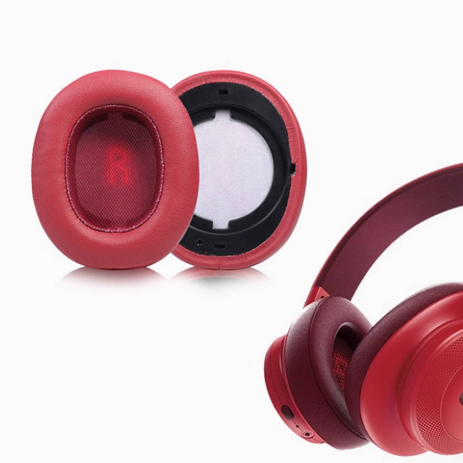 Ersatz-Ohrpolster für JBL E55BT Red