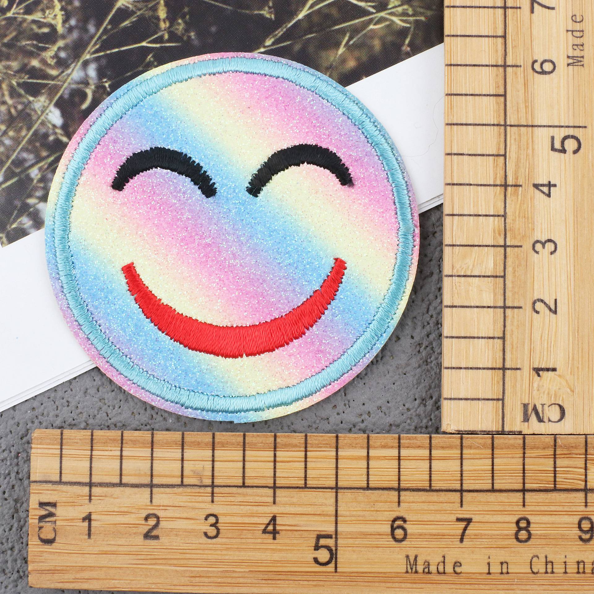 18-teiliges Patch-Set - Gestickte Aufbügler