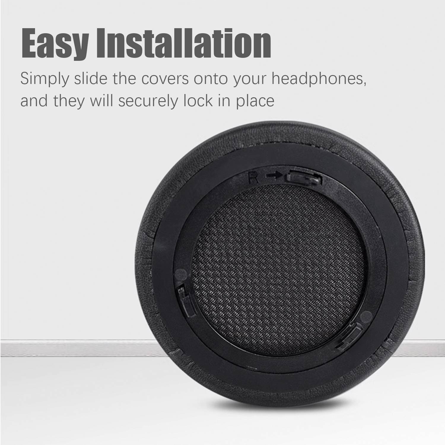 Ohrpolster für Corsair Virtuoso RGB-Kopfhörer Black