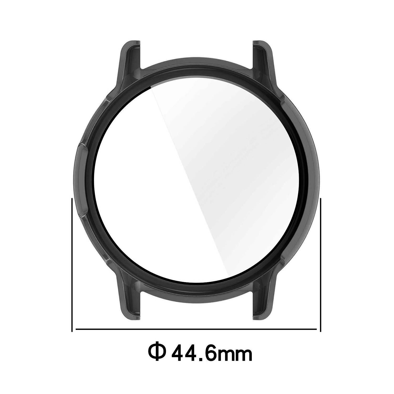 Hülle mit Displayschutzfolie für Garmin Vivoactive 5 Black