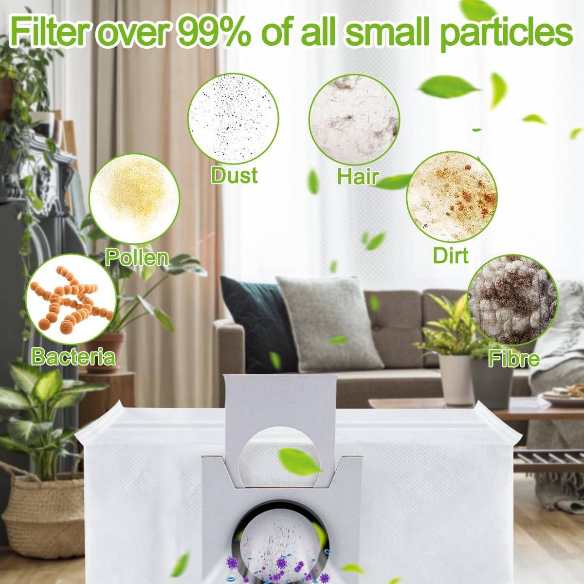 Zubehör für Ecovacs Deebot X1 Omni/Turbo Robot Staubsauger 15 Teile