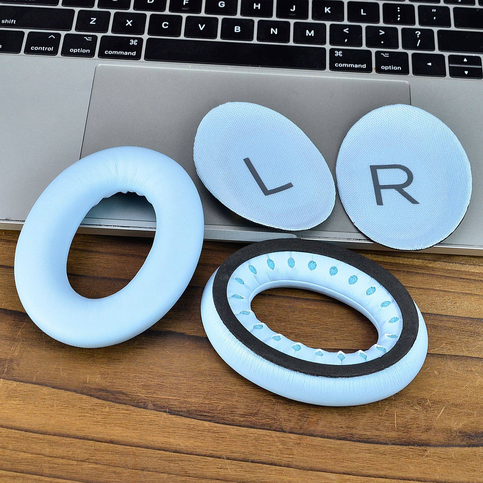 Ohrpolster für BOSE QC45 QC35 QuietComfort 45 / 35 LightBlue