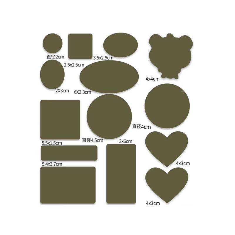 10 Blatt selbstklebende Daunenjackenflicken für Schlafsäcke, Regenmäntel, Zelte Tree