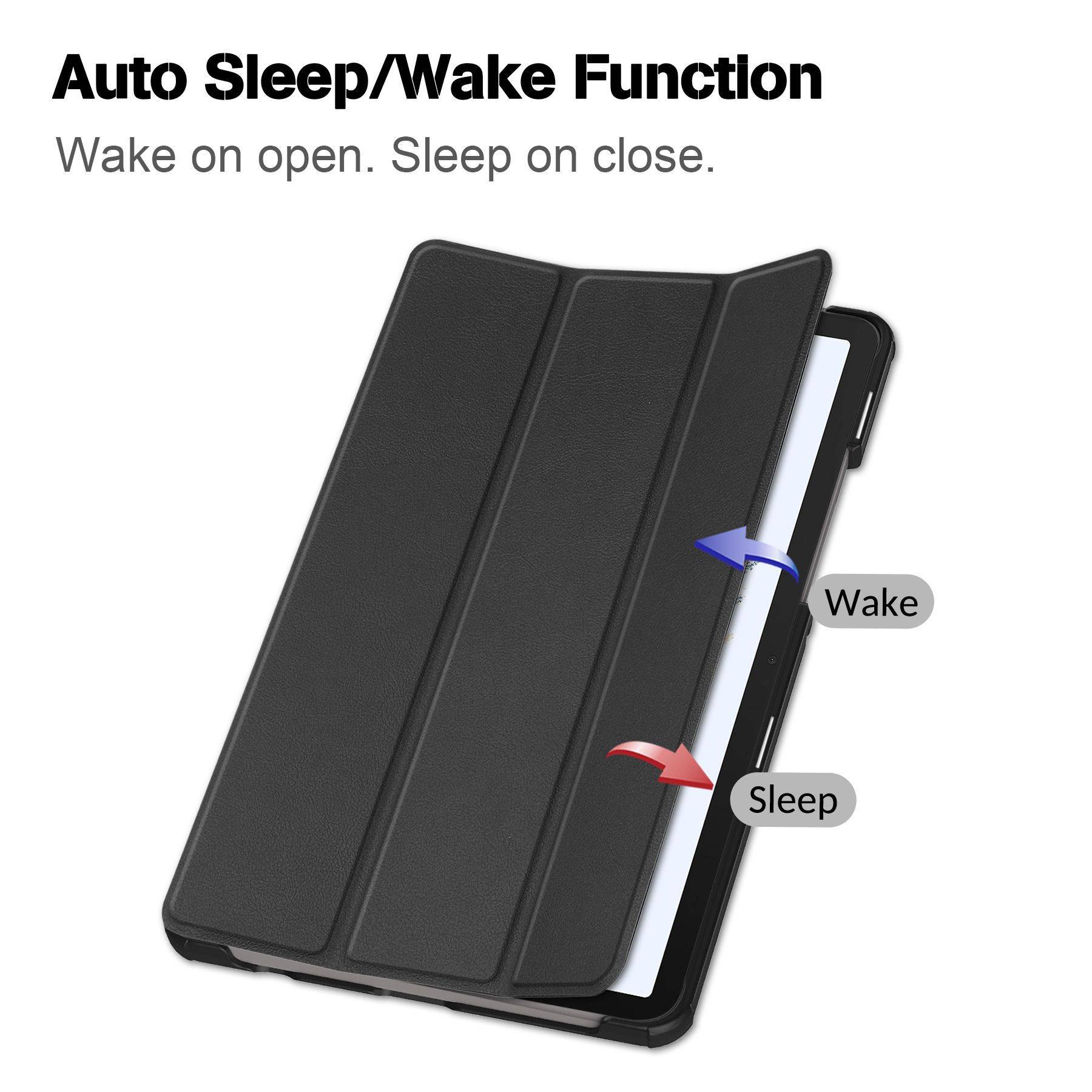 Schutzhülle für Samsung Tablet, Schwarz Galaxy Tab A9