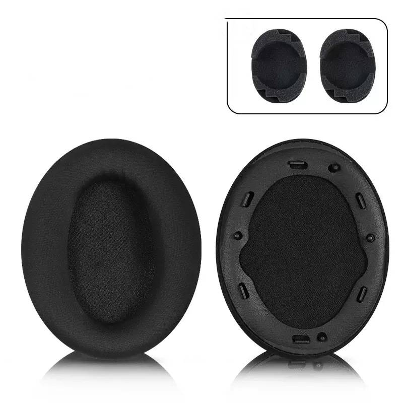 Ersatz-Ohrpolster mit Dichtungen und Schnallen für Sony WH-1000XM4 Black