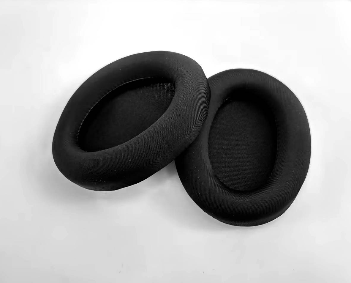 Ersatz-Ohrpolster mit Dichtungen und Schnallen für Sony WH-1000XM4 Black