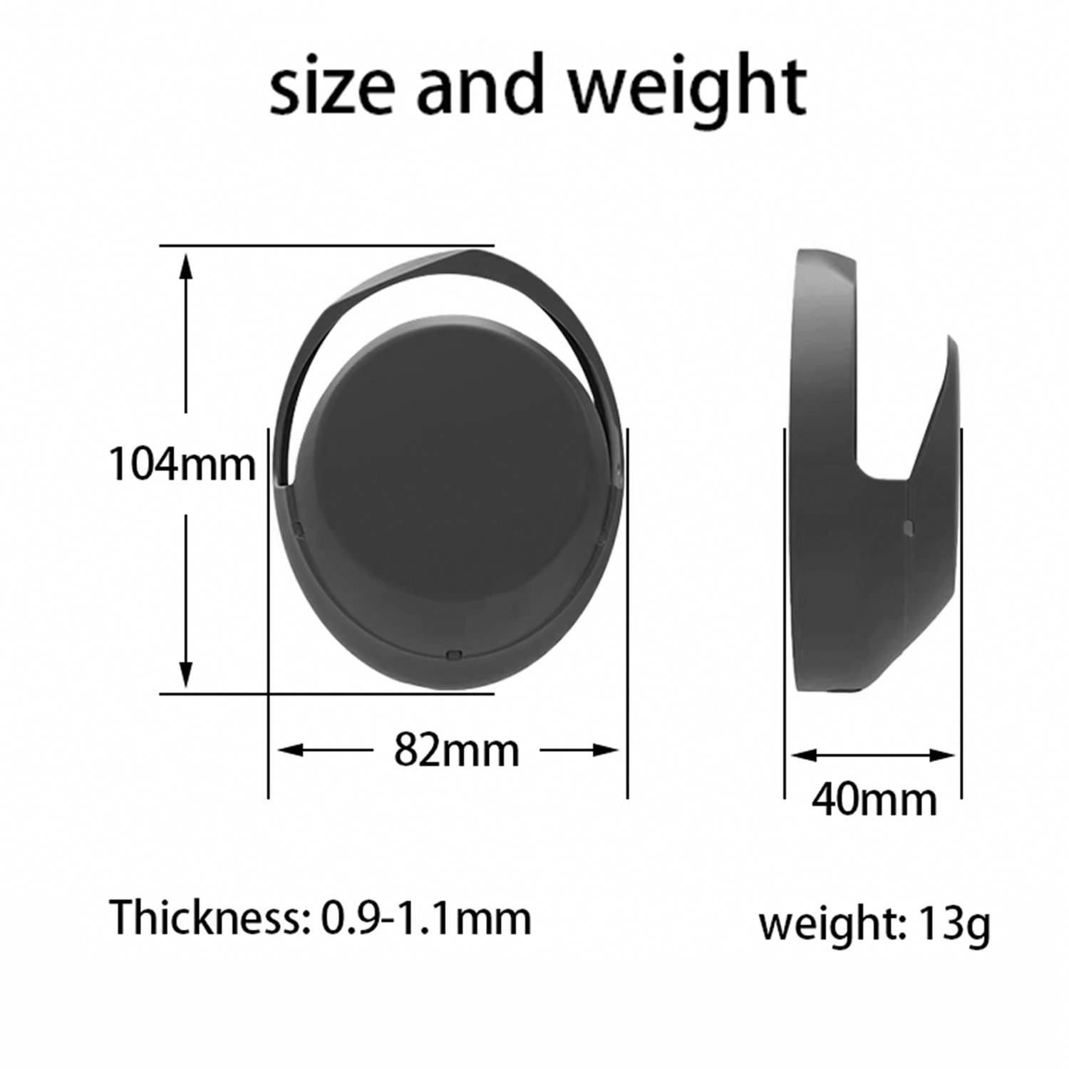 Kopfbügel und Ohrpolsterschalen für SONY WH-1000XM3/4 Black