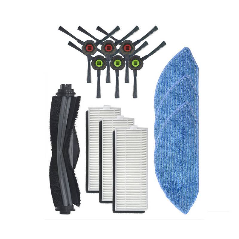 Zubehör für Ecovacs Deebot U2/DGN22 Roboterstaubsauger 13 Teile