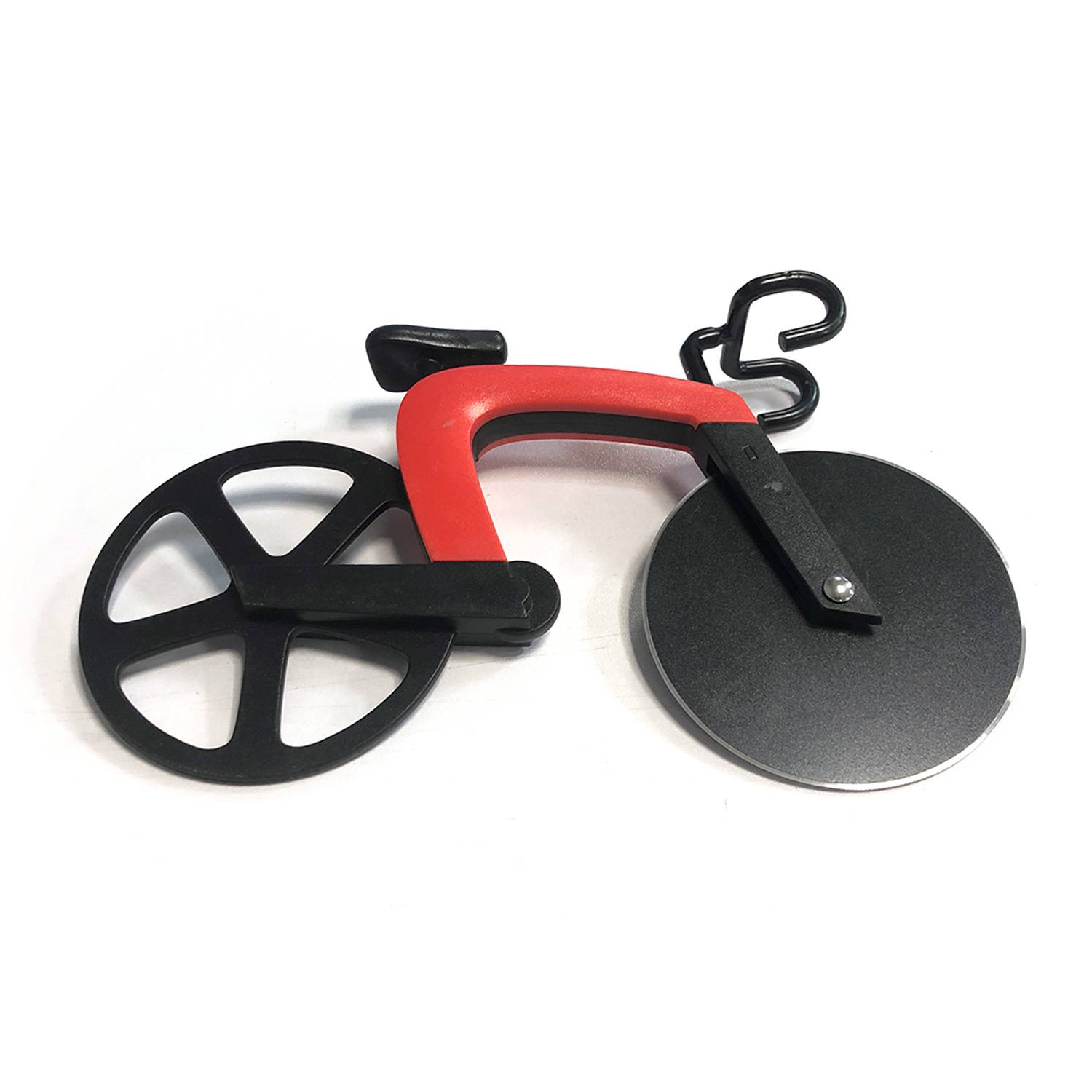 Rostfreier Pizzaschneider im Fahrrad-Design ModelB